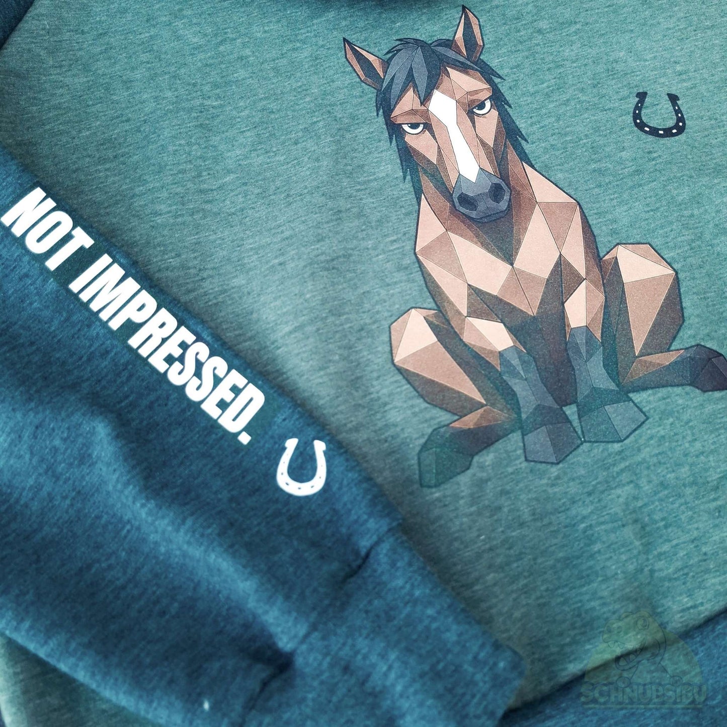 Bügelbild „Mood Horse" – aus der Mood Animals Kollektion | Schnubsibu