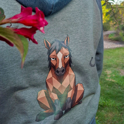 Bügelbild „Mood Horse" – aus der Mood Animals Kollektion | Schnubsibu