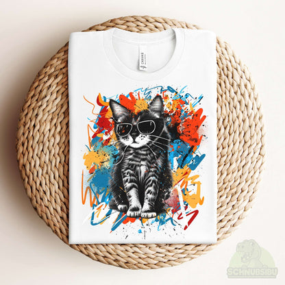 [VB 16.09.] Bügelbild Graffiti Katze