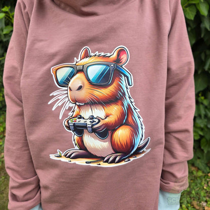 [VB 16.09.] Bügelbild Gamer Capybara