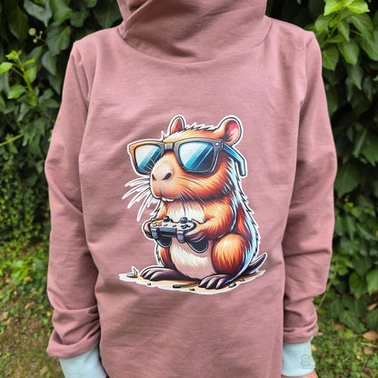 [VB 16.09.] Bügelbild Gamer Capybara