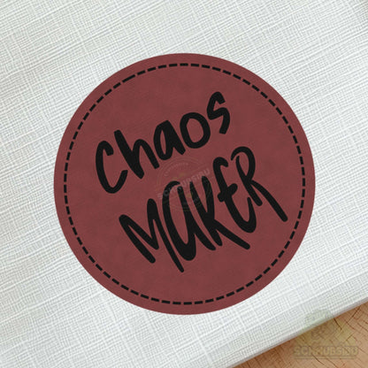 schnubsibu- schnubsibu-produktfoto-buegellabel-aufstoff-chaosmaker_2 - rot