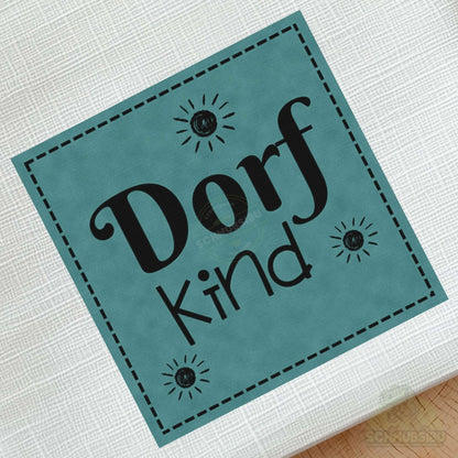 schnubsibu- schnubsibu-produktfoto-buegellabel-aufstoff-dorfkind_2 - türkis
