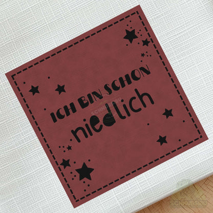 schnubsibu- schnubsibu-produktfoto-buegellabel-aufstoff-niedlich_2 - rot