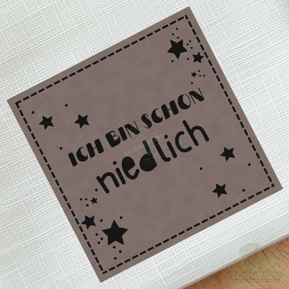 schnubsibu- schnubsibu-produktfoto-buegellabel-aufstoff-niedlich_6 - braun