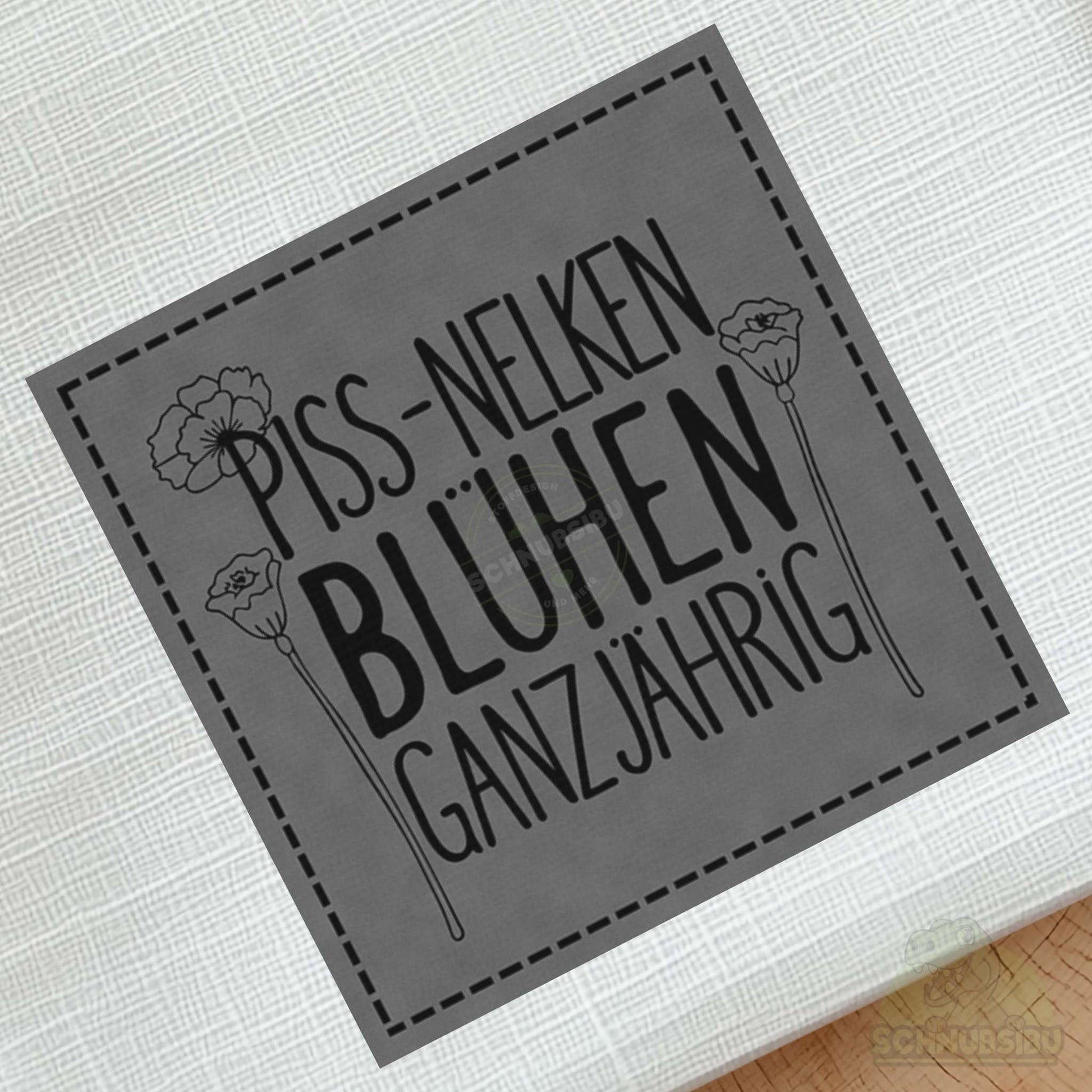schnubsibu- schnubsibu-produktfoto-buegellabel-aufstoff-pissnelken_4 - grau