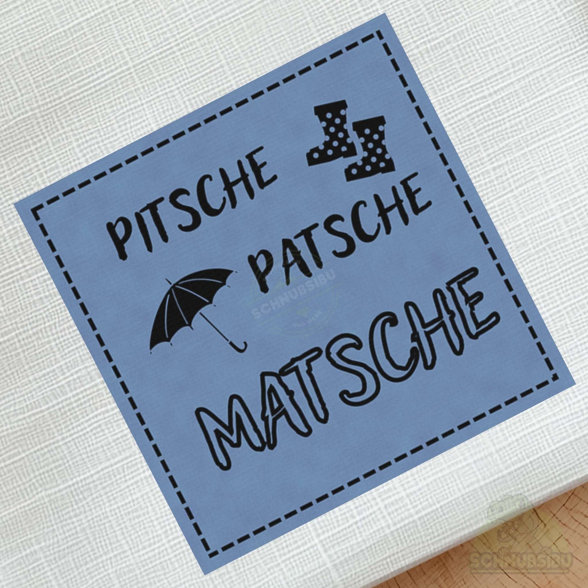 schnubsibu- schnubsibu-produktfoto-buegellabel-aufstoff-pitschepatsche_6 - blau