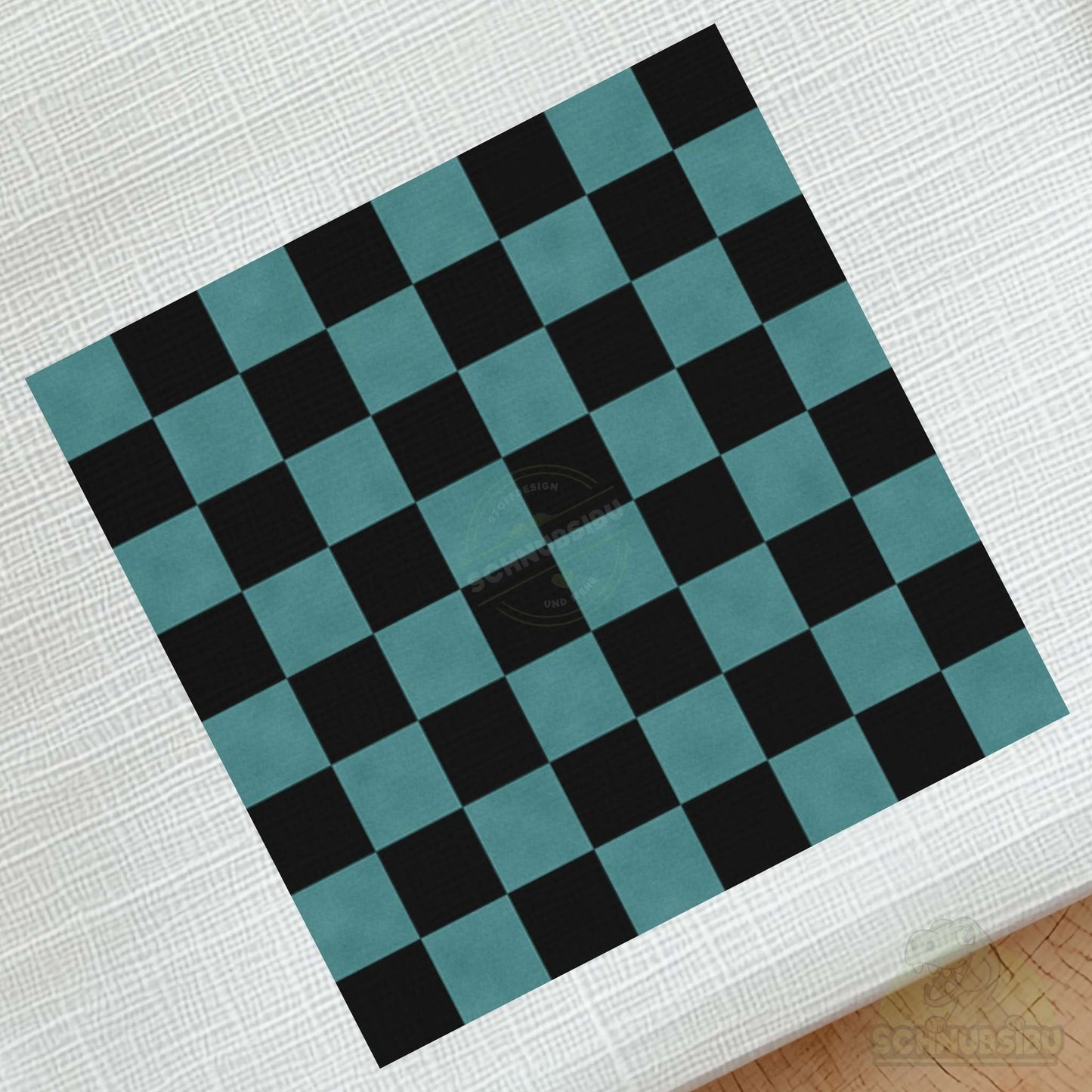 Bügel-Label "Kacheln" – schnelle Akzente für Kleidung & Accessoires | Schnubsibu