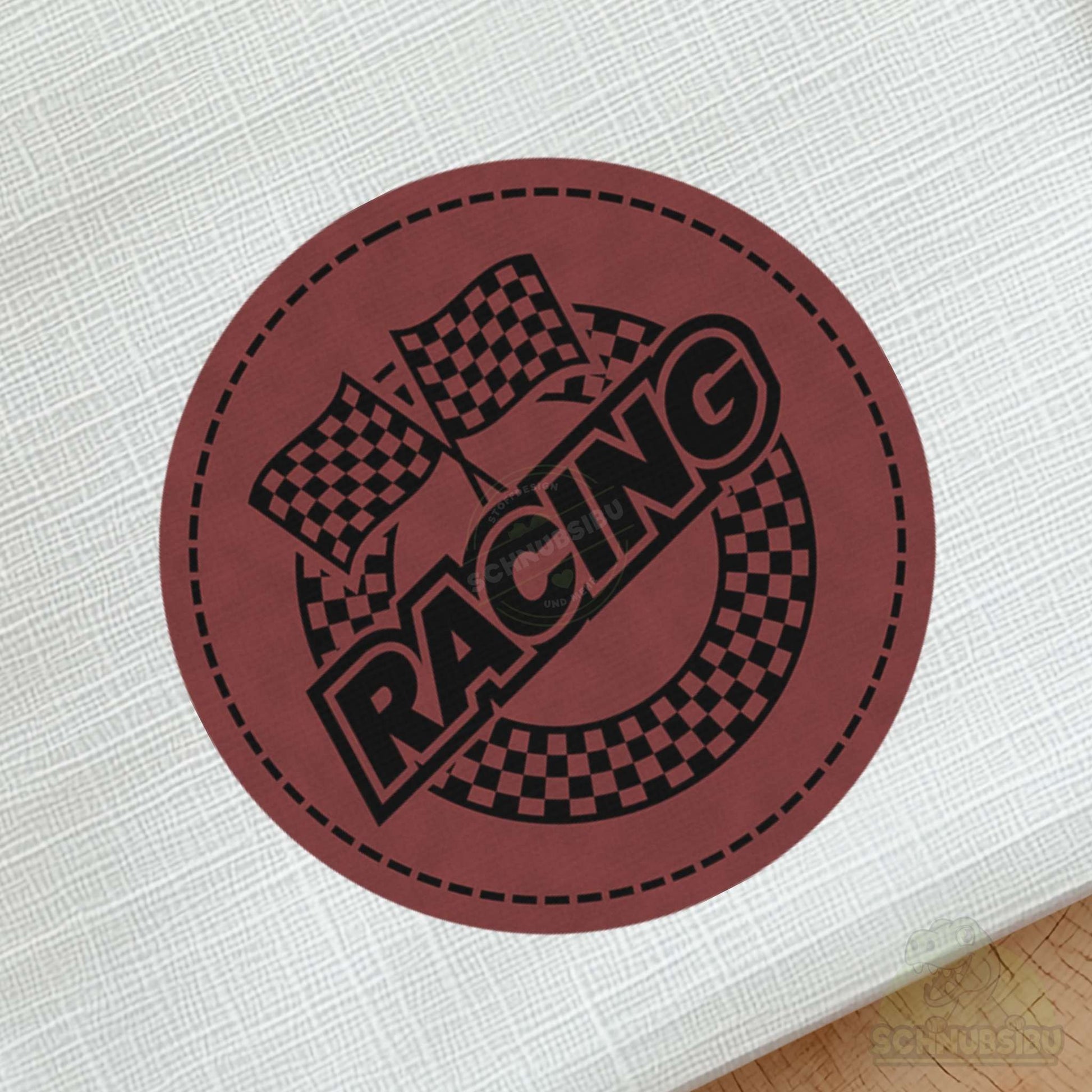 schnubsibu- schnubsibu-produktfoto-buegellabel-aufstoff-racing_2 - rot