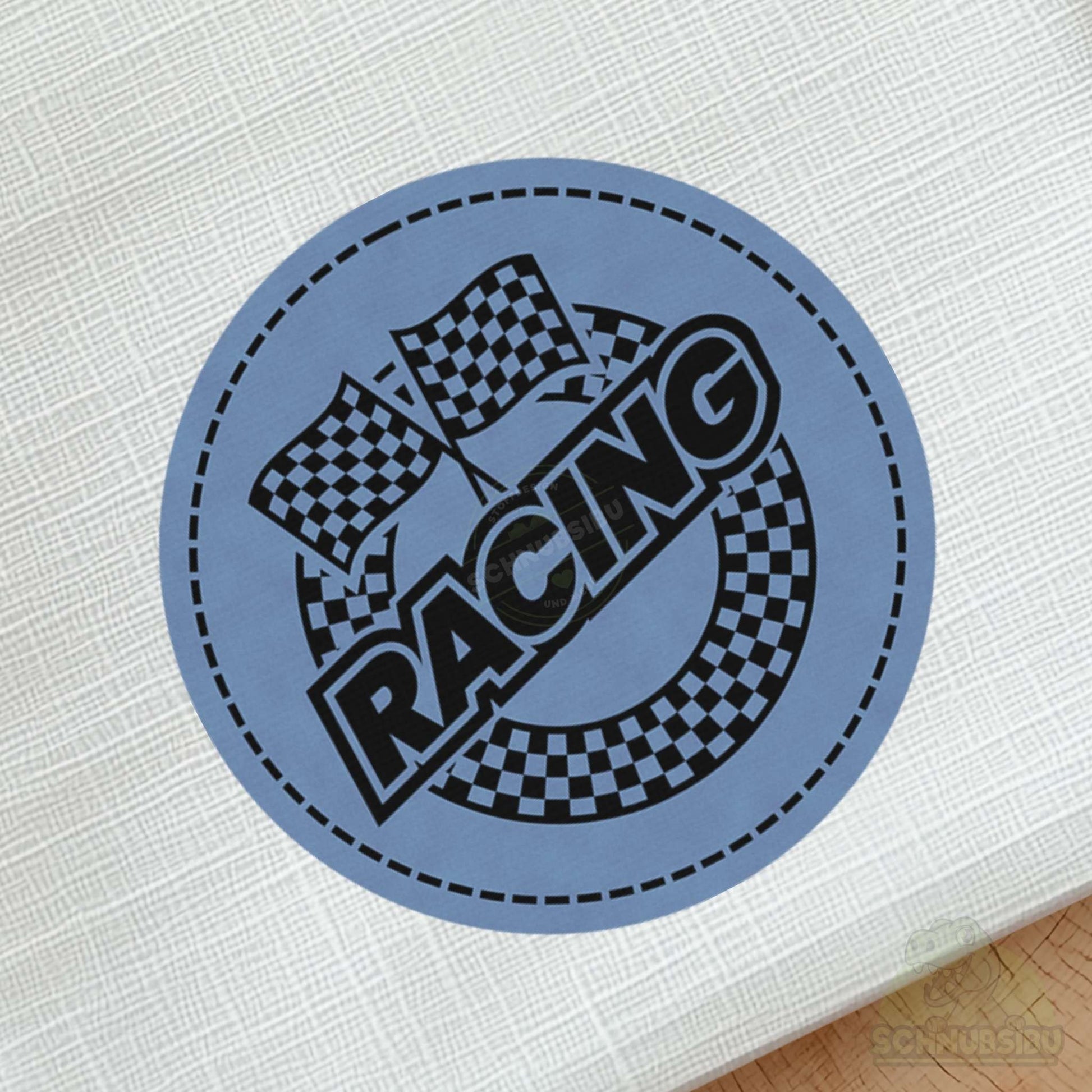 schnubsibu- schnubsibu-produktfoto-buegellabel-aufstoff-racing_5 - blau