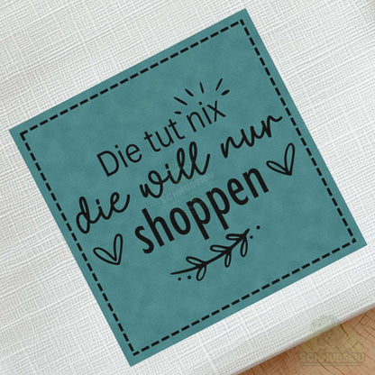 schnubsibu- schnubsibu-produktfoto-buegellabel-aufstoff-tutnix_2 - türkis