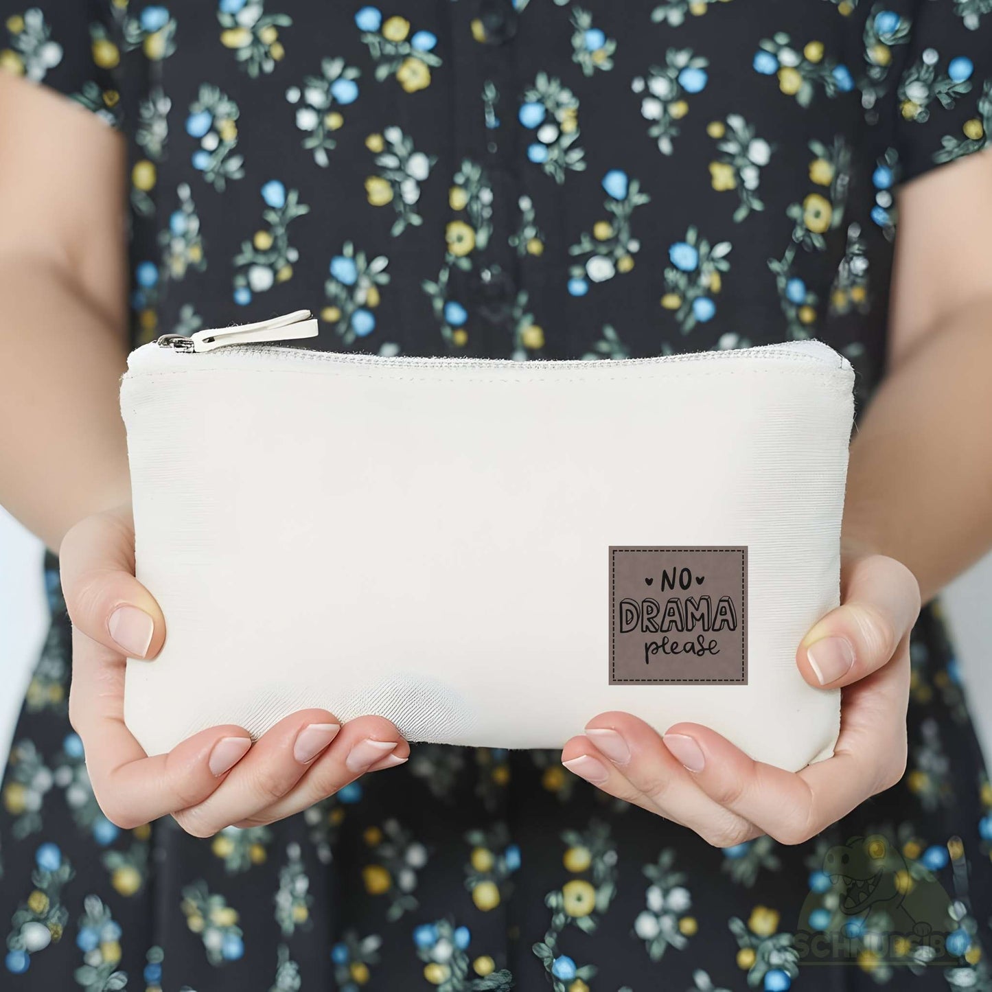 Bügel-Label "No Drama" – schnelle Akzente für Kleidung & Accessoires | Schnubsibu