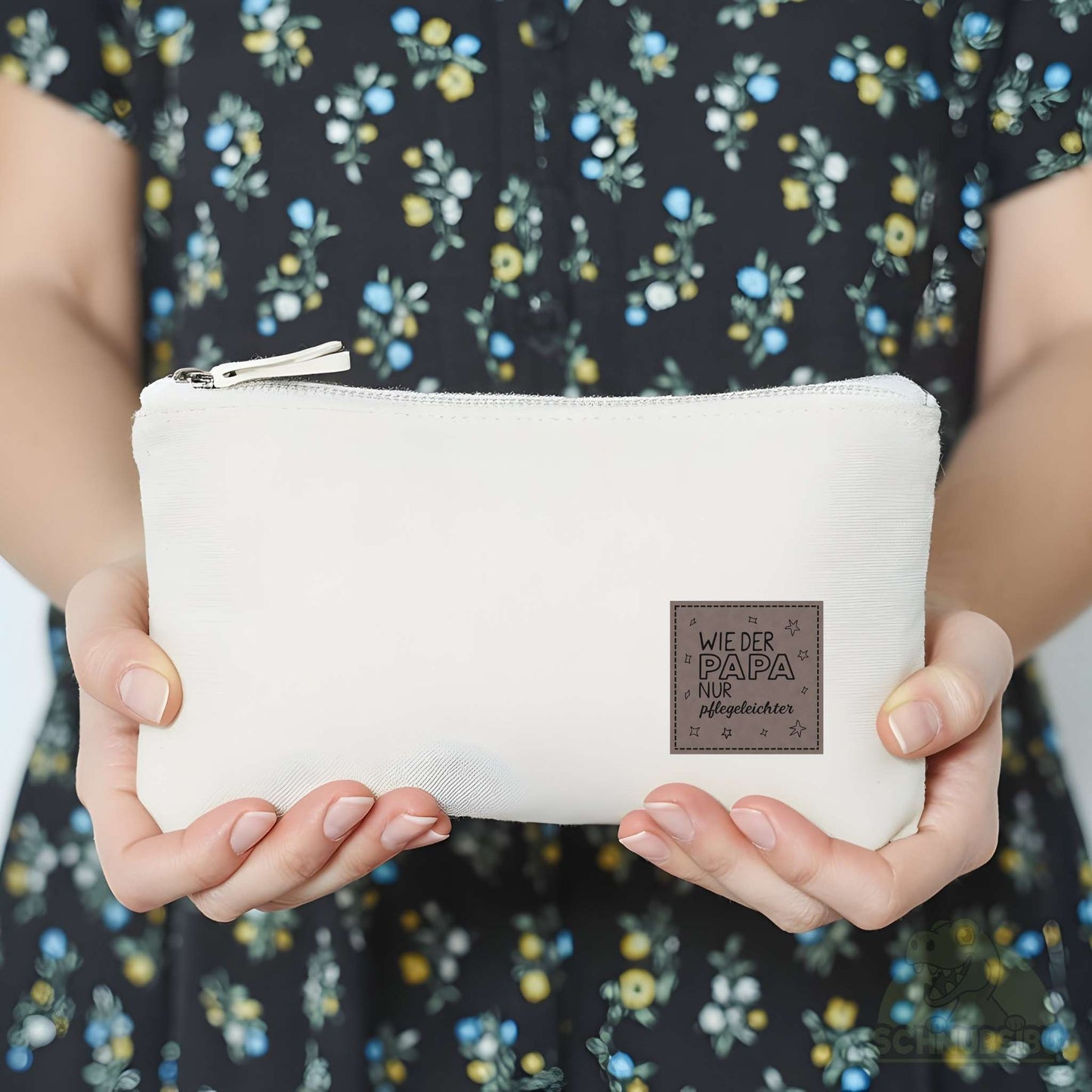 Bügel-Label "Wie der Papa, nur pflegeleichter" – schnelle Akzente für Kleidung & Accessoires | Schnubsibu
