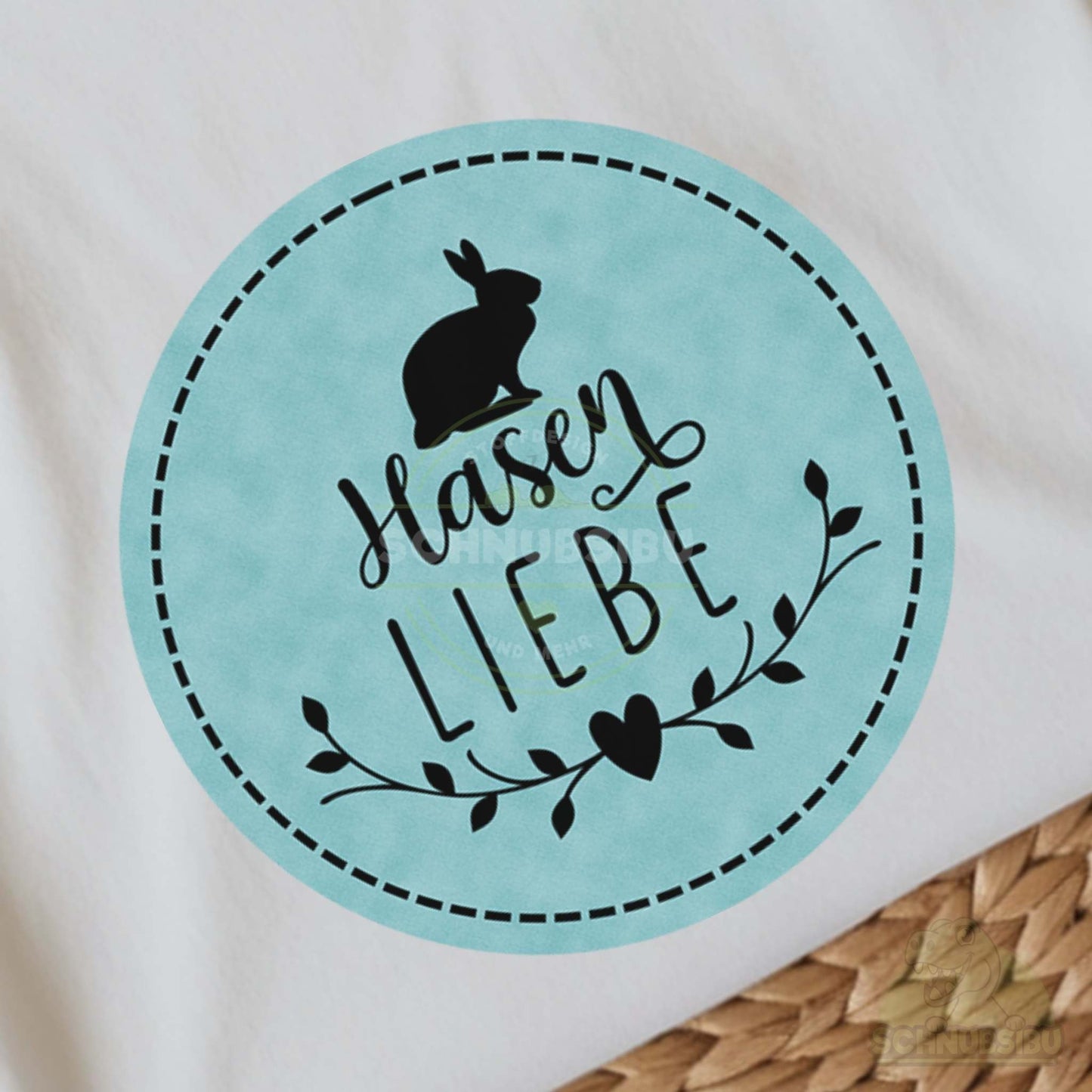 schnubsibu- schnubsibu-produktfoto-buegellabel - türkis