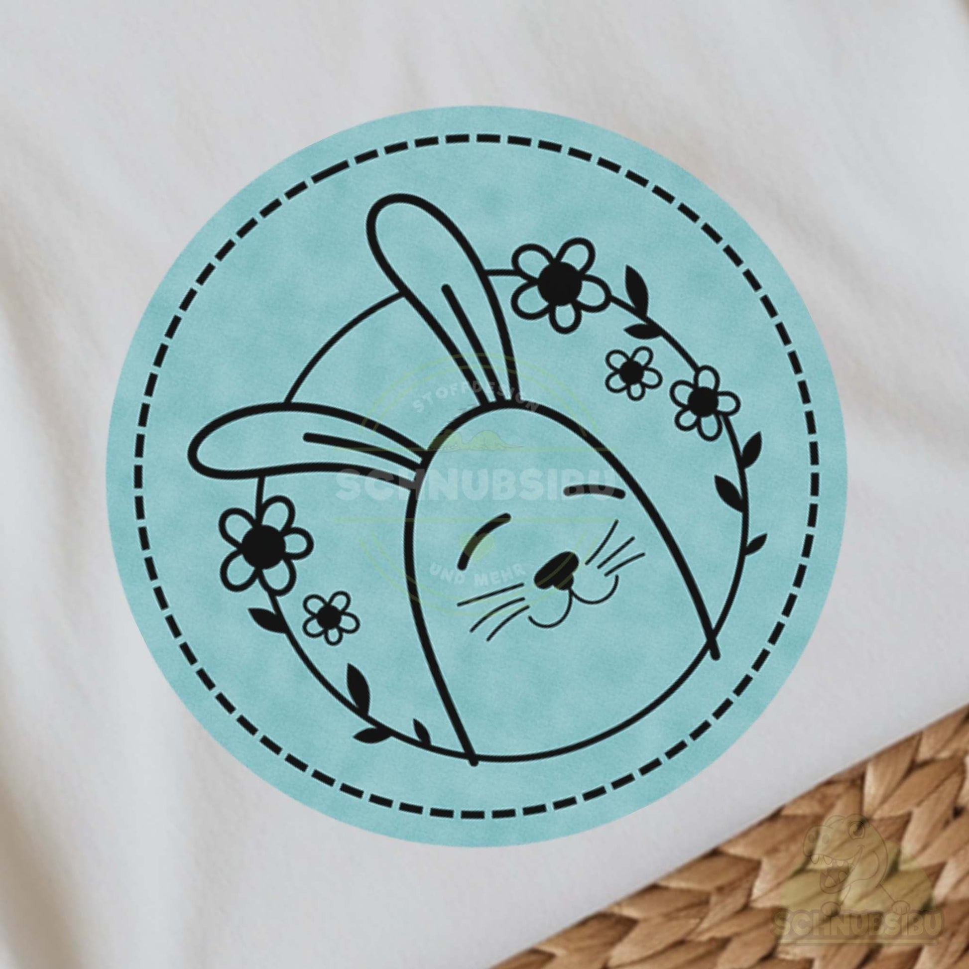 schnubsibu- schnubsibu-produktfoto-buegellabel_11 - türkis