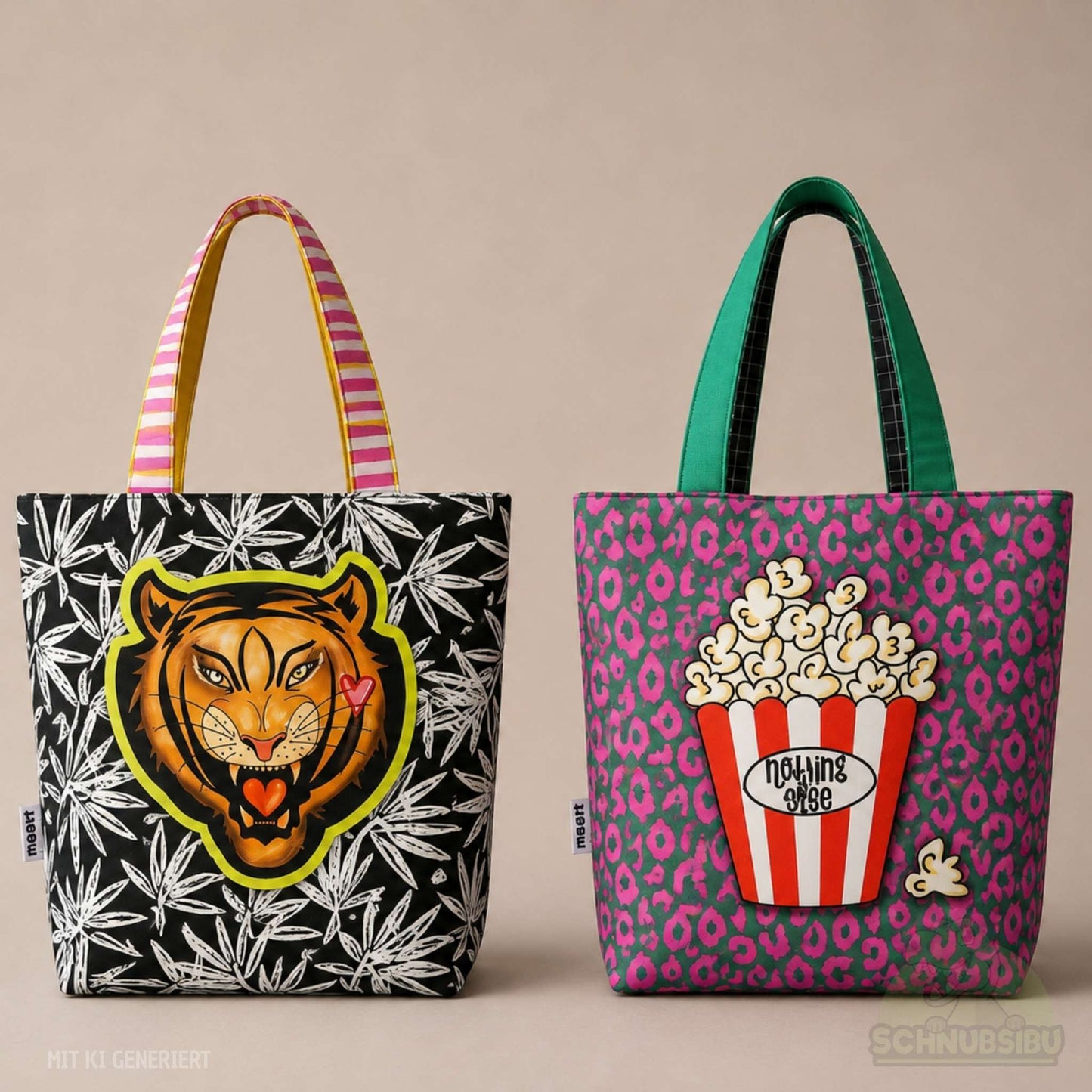 Panel Cherry Picking Bag Tiger und Popcron – Canvas