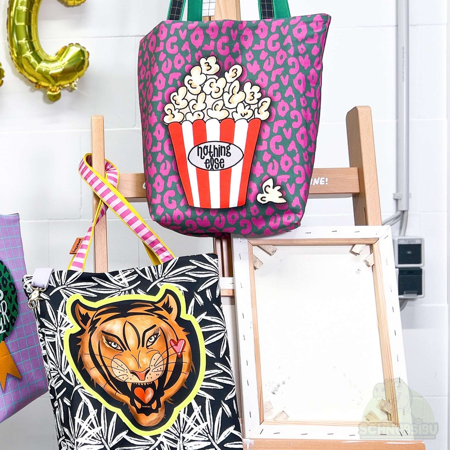 Panel Cherry Picking Bag Tiger und Popcron – Canvas