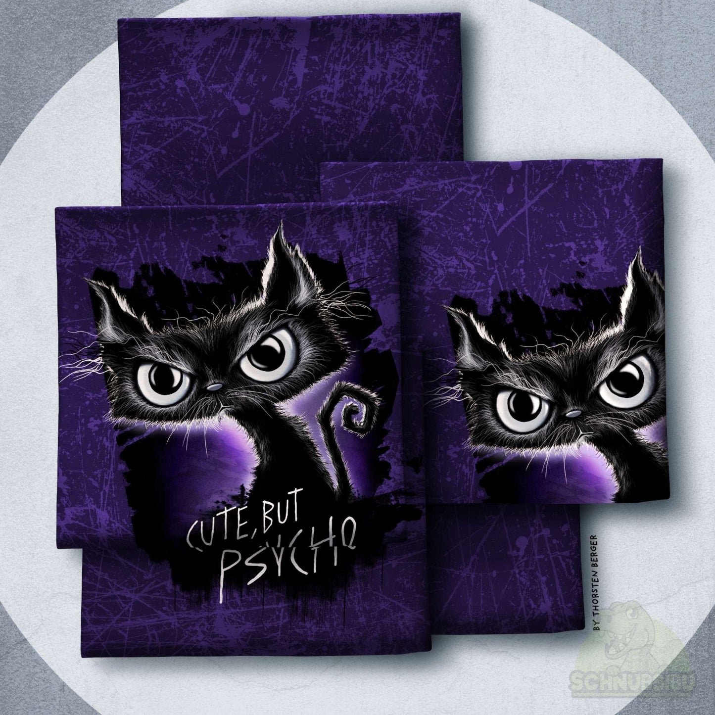Panel Cute but Psycho – French Terry