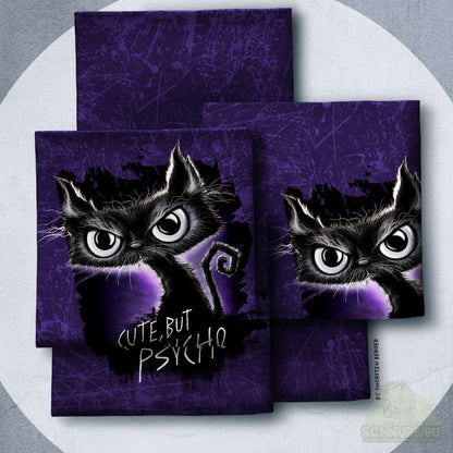 Panel Cute but Psycho – French Terry