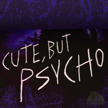 Panel Cute but Psycho – French Terry