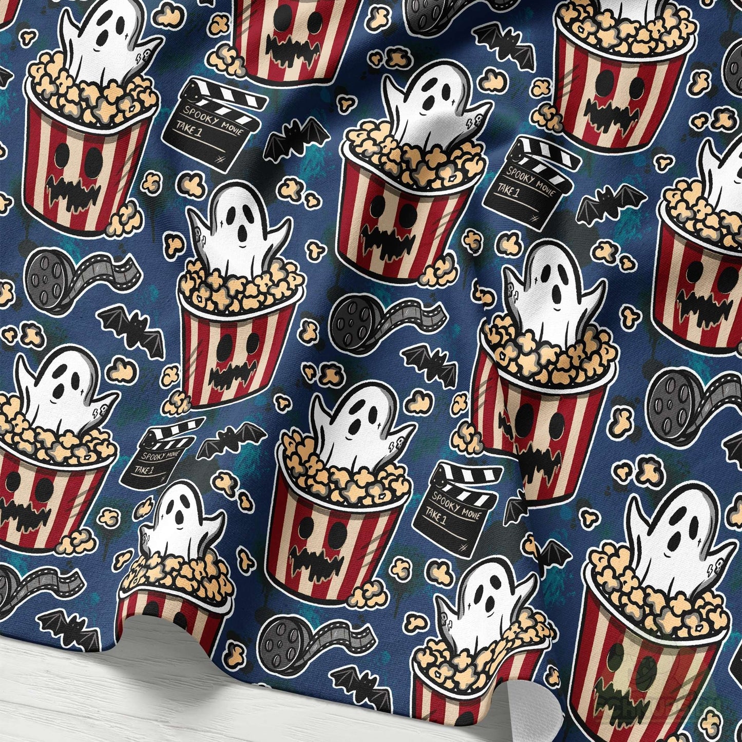 VB Stoff „Halloween Kino“ - designt by So very Cassie | Schnubsibu OEKO-TEX® Standard 100