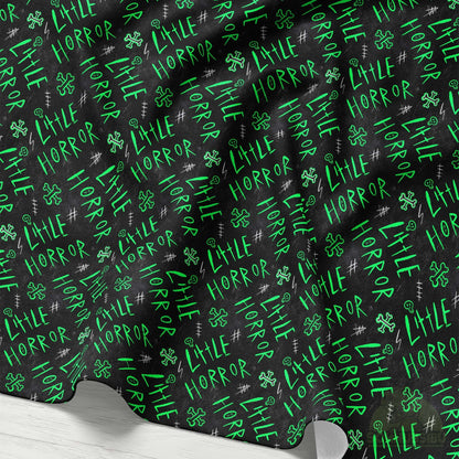 VB Stoff „Halloween Little Horror grün“ - designt by So very Cassie | Schnubsibu OEKO-TEX® Standard 100