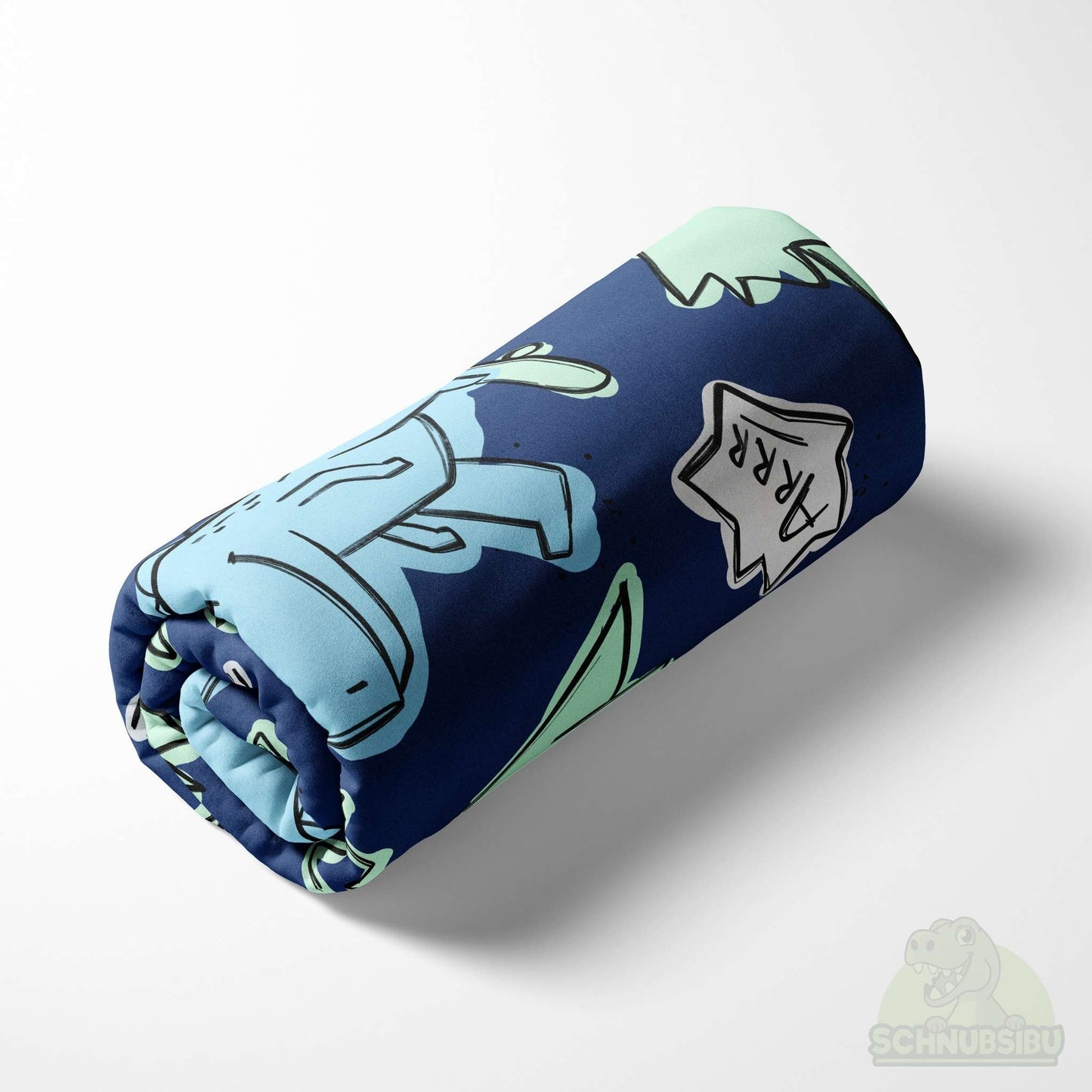 VB Jersey Stoff „Dino Parts“ - designt by Katzengold Designs | Schnubsibu OEKO-TEX® Standard 100