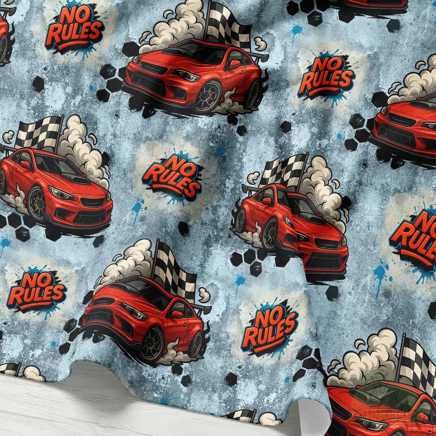 Vorbestellung Jersey Stoff „No Rules“ - wild, cool & absolut kindgerecht | Schnubsibu OEKO-TEX® Standard 100