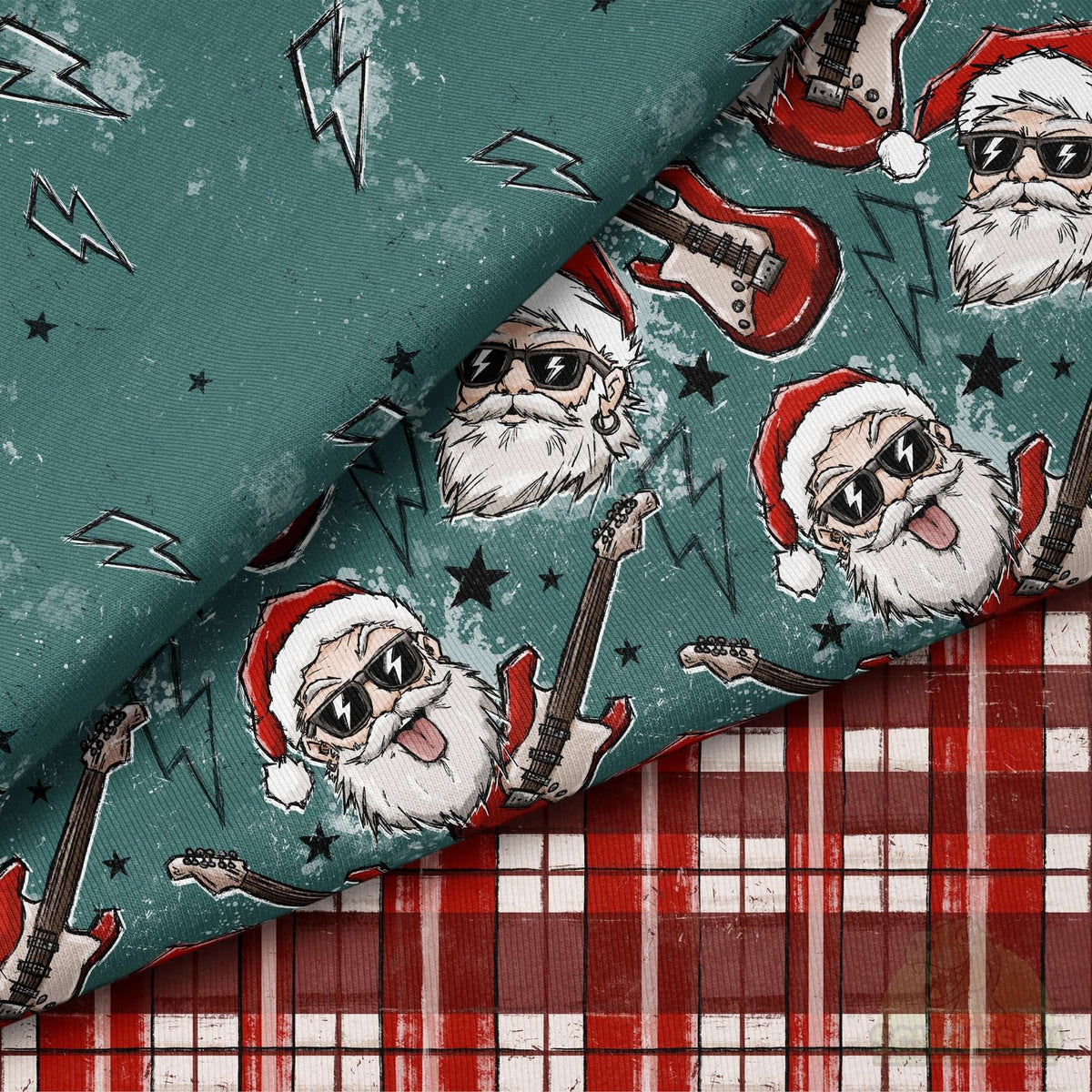 [VB 16.08.] Stoff Santa rocks