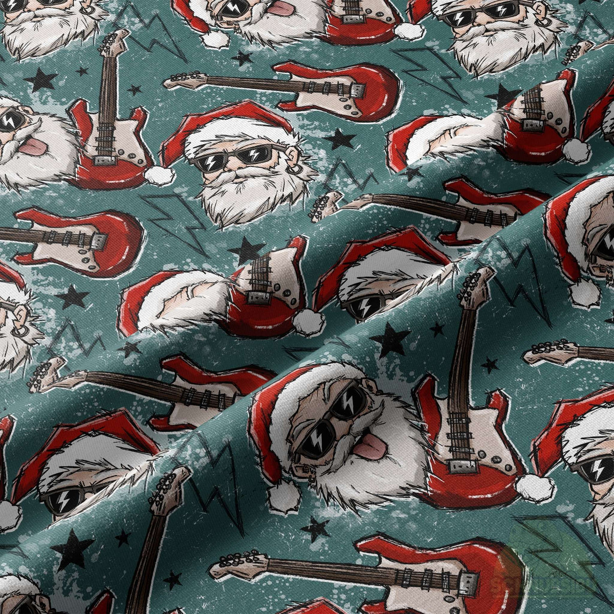 [VB 16.08.] Stoff Santa rocks