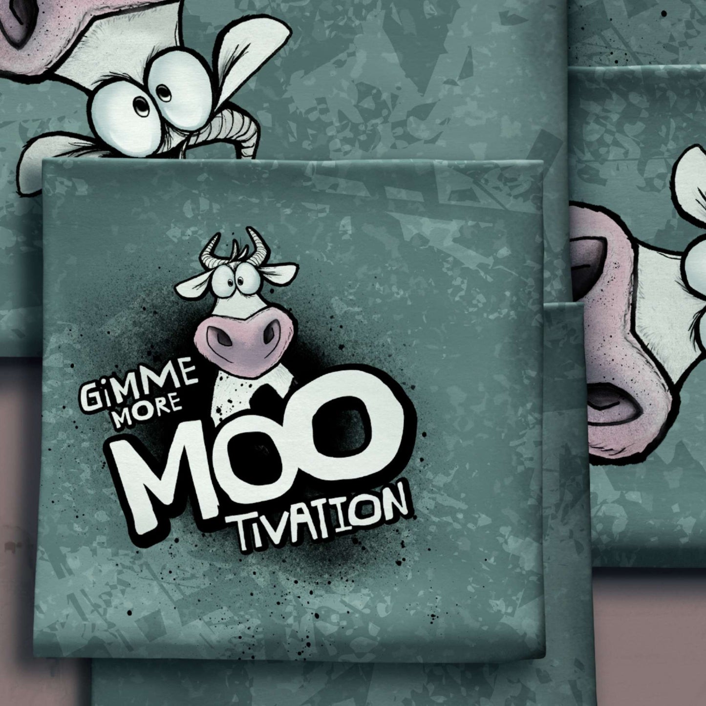 French Terry Panel „Let's Moove“ – Designt by Thorsten Berger | Swafing OEKO-TEX® Standard 100