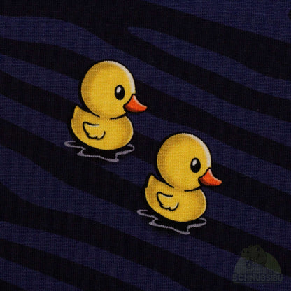 French Terry Stoff „What the Duck Kombi“ – Stoff designt by Thorsten Berger | Swafing OEKO-TEX® Standard 100