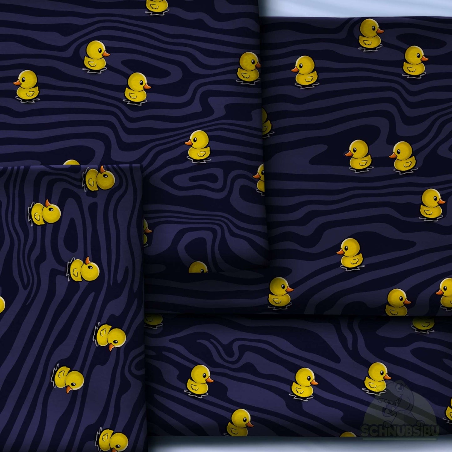 French Terry Stoff „What the Duck Kombi“ – Stoff designt by Thorsten Berger | Swafing OEKO-TEX® Standard 100
