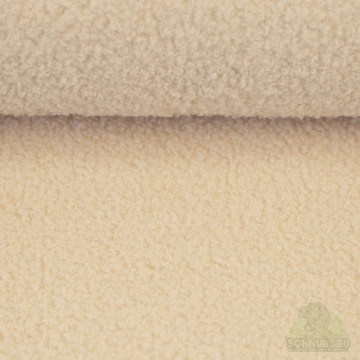 Stoff Teddy naturweiß – Teddyboucle Fleece