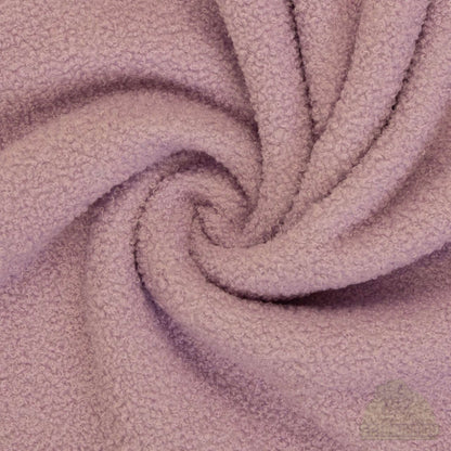 Stoff Teddy rosa – Teddyboucle Fleece