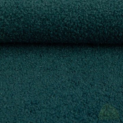 Stoff Teddy petrol – Teddyboucle Fleece