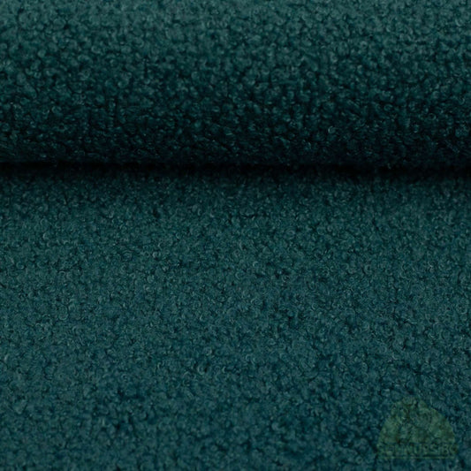 Stoff Teddy petrol – Teddyboucle Fleece