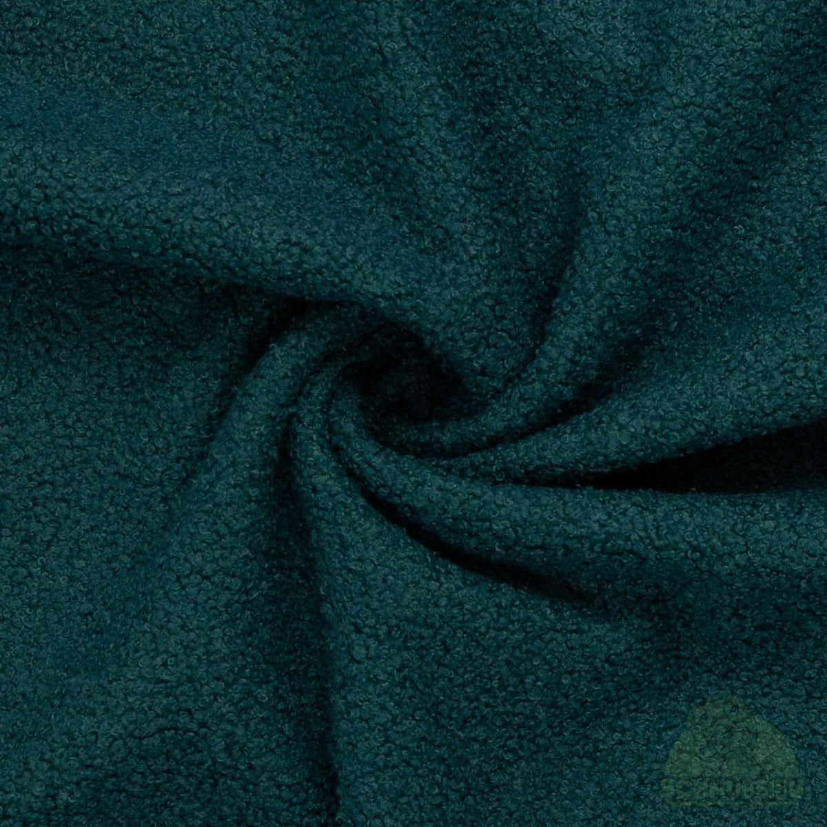 Stoff Teddy petrol – Teddyboucle Fleece
