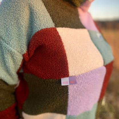 Stoff Teddy naturweiß – Teddyboucle Fleece