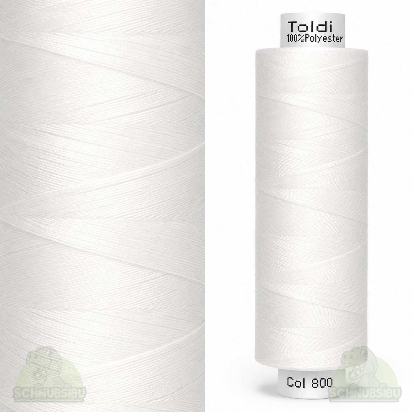 schnubsibu- schnubsibu-produktfoto-toldinaehgarn_2 - Col. 800 - weiß
