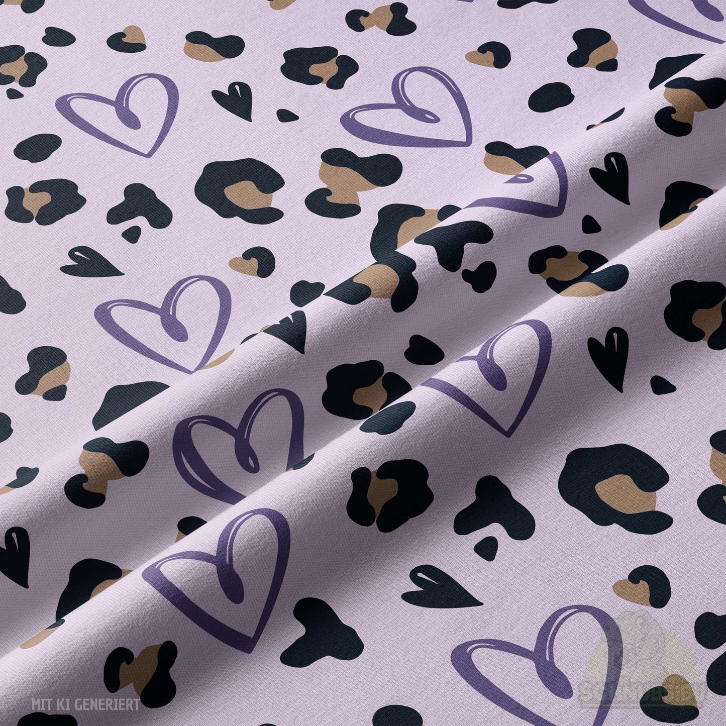 [VB 01.09.] Stoff Leo Love Scratch