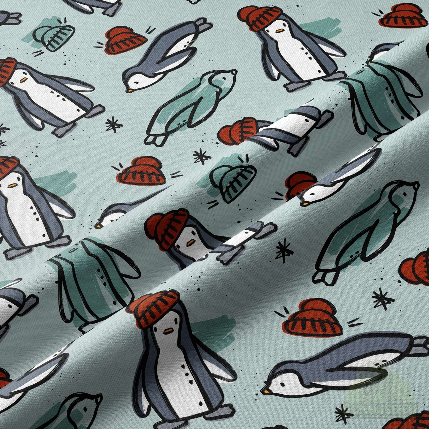 [VB 01.09.] Stoff Pingu-Parts