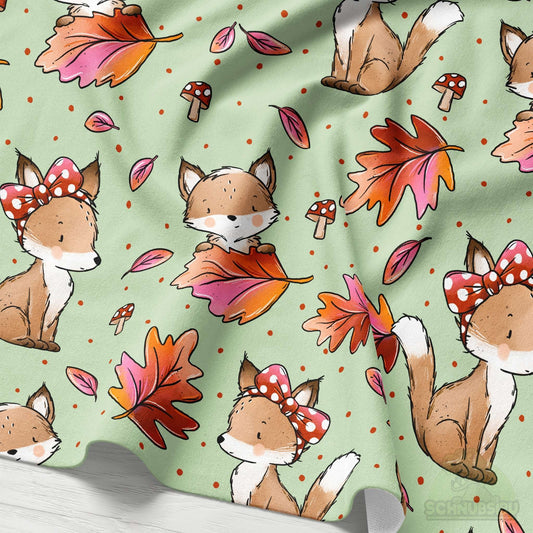 VB Stoff „Herbstfuchs“ - designt by Katzengold Designs | Schnubsibu OEKO-TEX® Standard 100