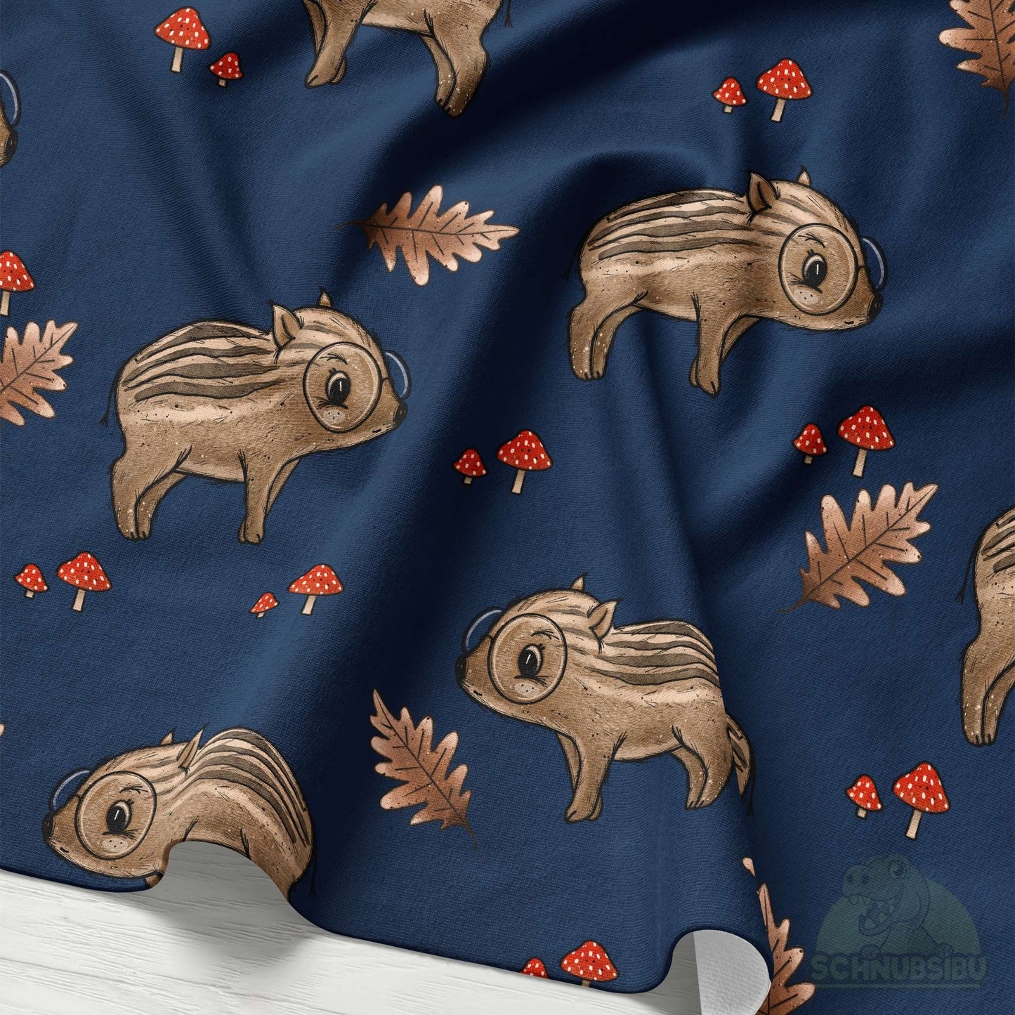 VB Stoff „Frischling“ - designt by Katzengold Designs | Schnubsibu OEKO-TEX® Standard 100