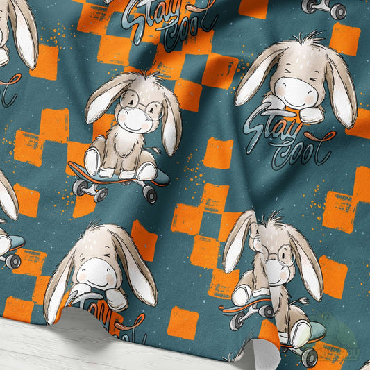 VB Stoff „Eselliebe“ - designt by Katzengold Designs | Schnubsibu OEKO-TEX® Standard 100