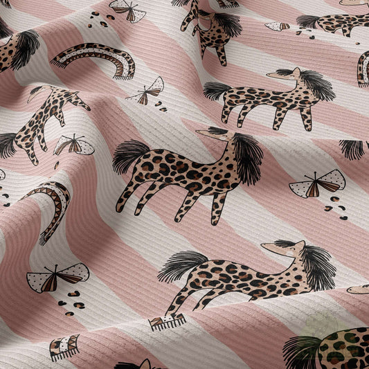 VB Rip-Jersey Stoff „Leo Pony“ - designt by Katzengold Designs | Schnubsibu OEKO-TEX® Standard 100