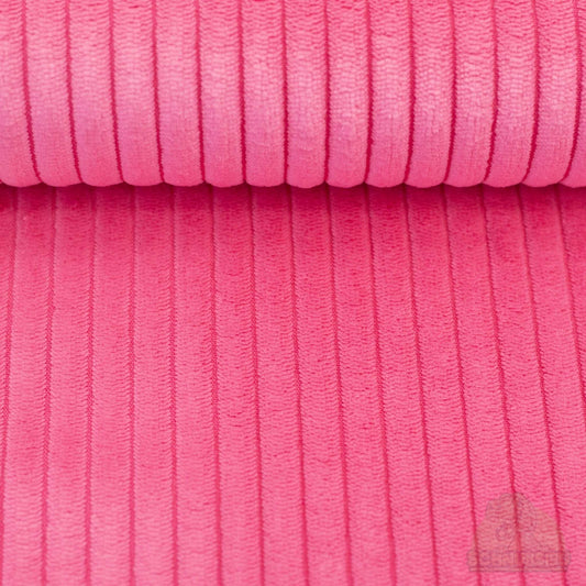 Stoff Wanja rosa 935 - Cord Samt
