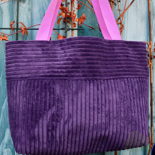Stoff Wanja lila 647 - Cord Samt