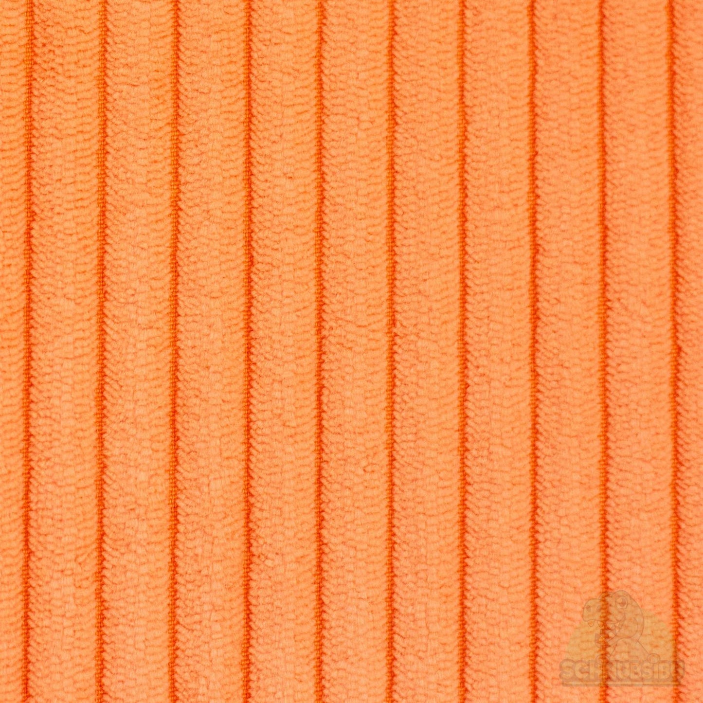 Stoff Wanja hellorange 636 - Cord Samt