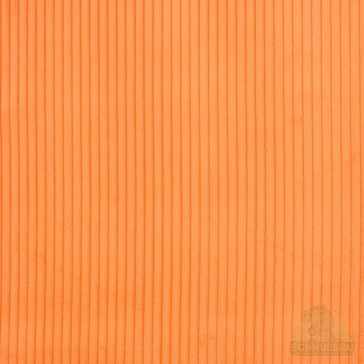 Stoff Wanja hellorange 636 - Cord Samt